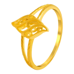 22KT Yellow Gold Ring For Women