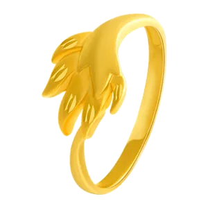 22KT Yellow Gold Ring For Women
