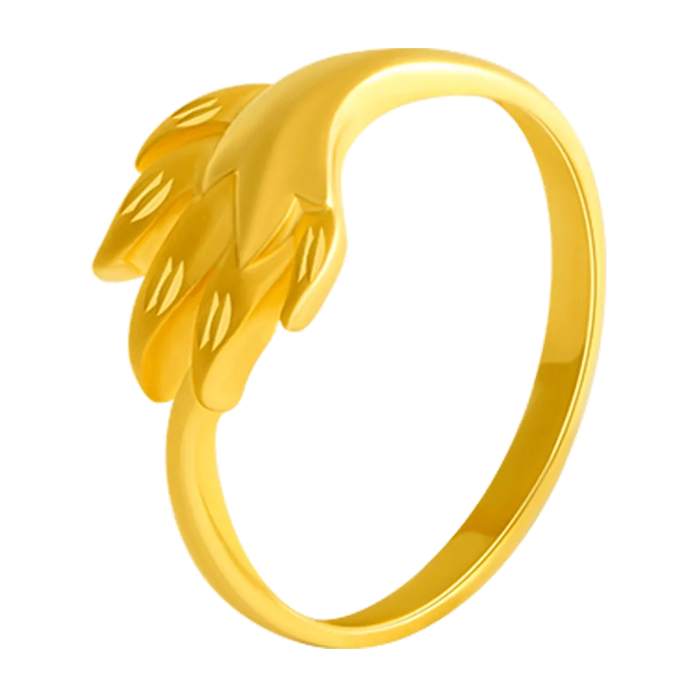 22KT Yellow Gold Ring For Women