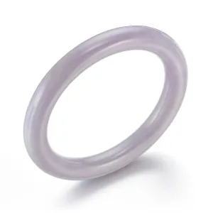 58mm Lavender Jade Smooth Bangle