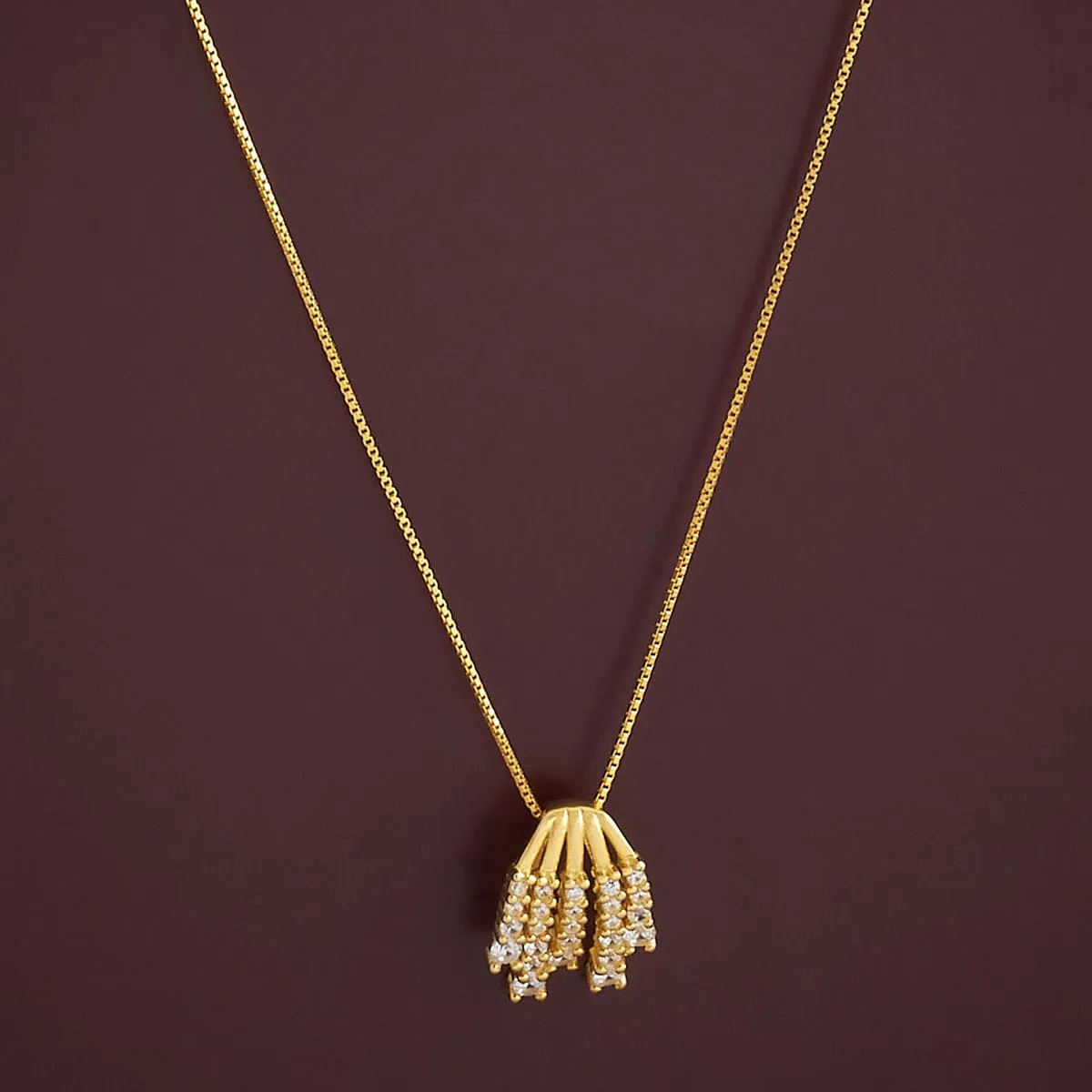92.5 Silver Pendant with Chain  183001