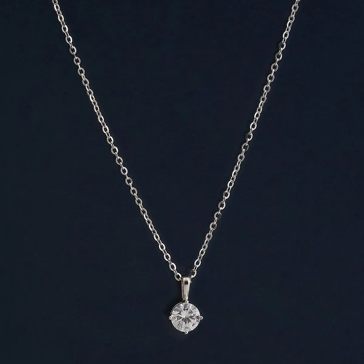92.5 Silver Pendant with Chain 183155