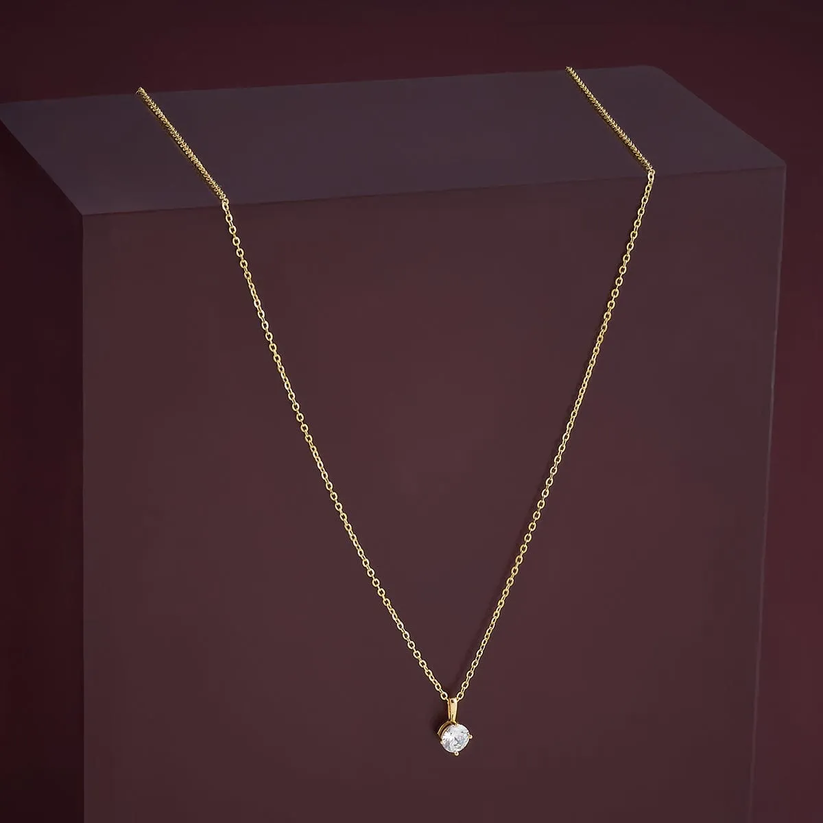 92.5 Silver Pendant with Chain 183155