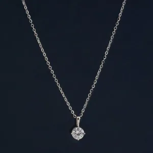 92.5 Silver Pendant with Chain 183155