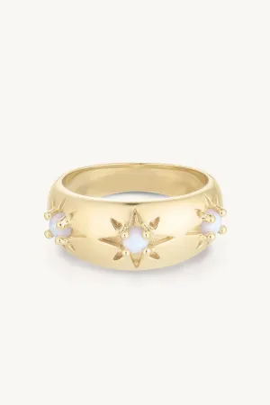 Alina Opal Gold Band