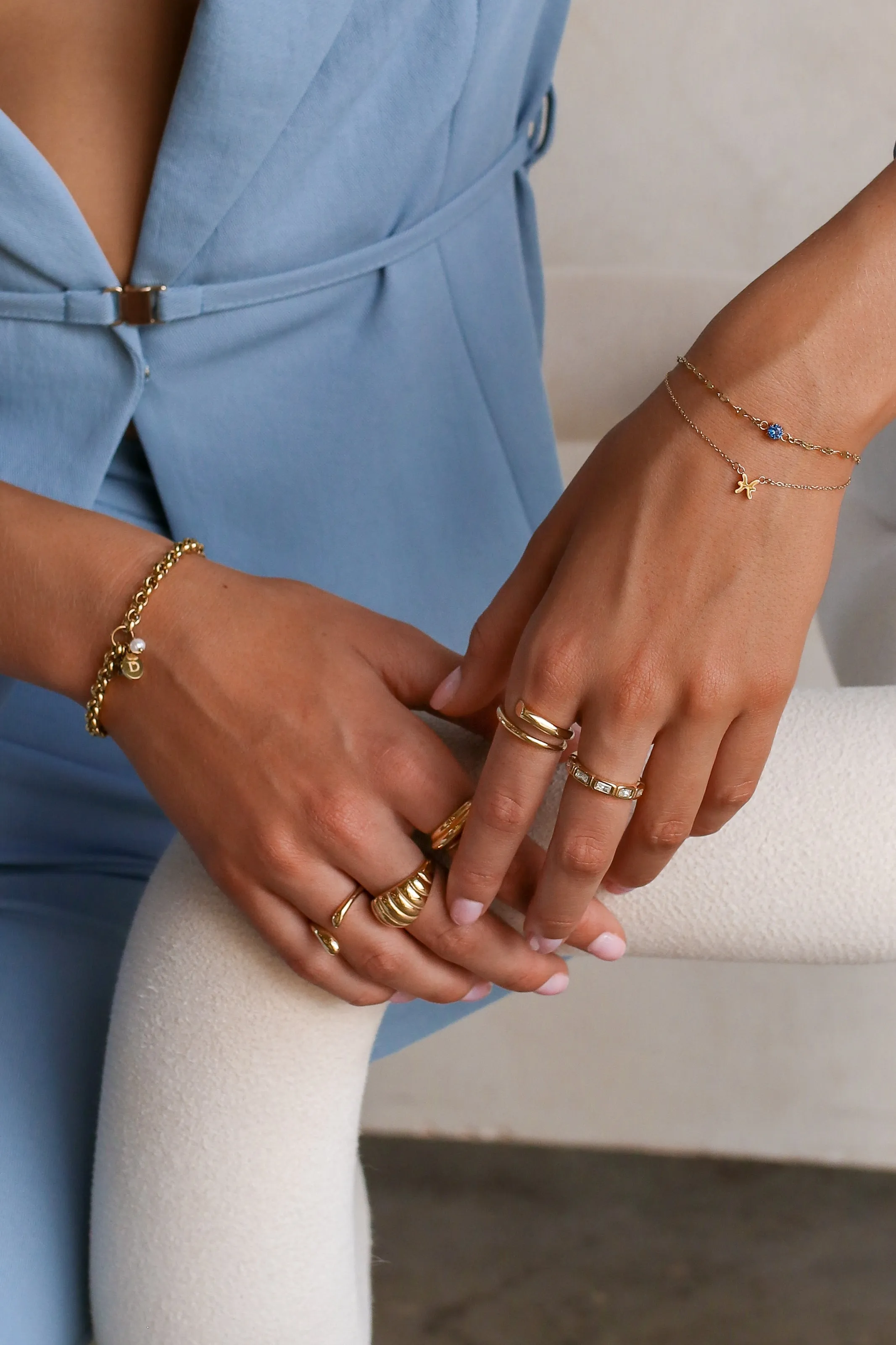 Anastacia - Stainless Steel Zodiac Bracelet