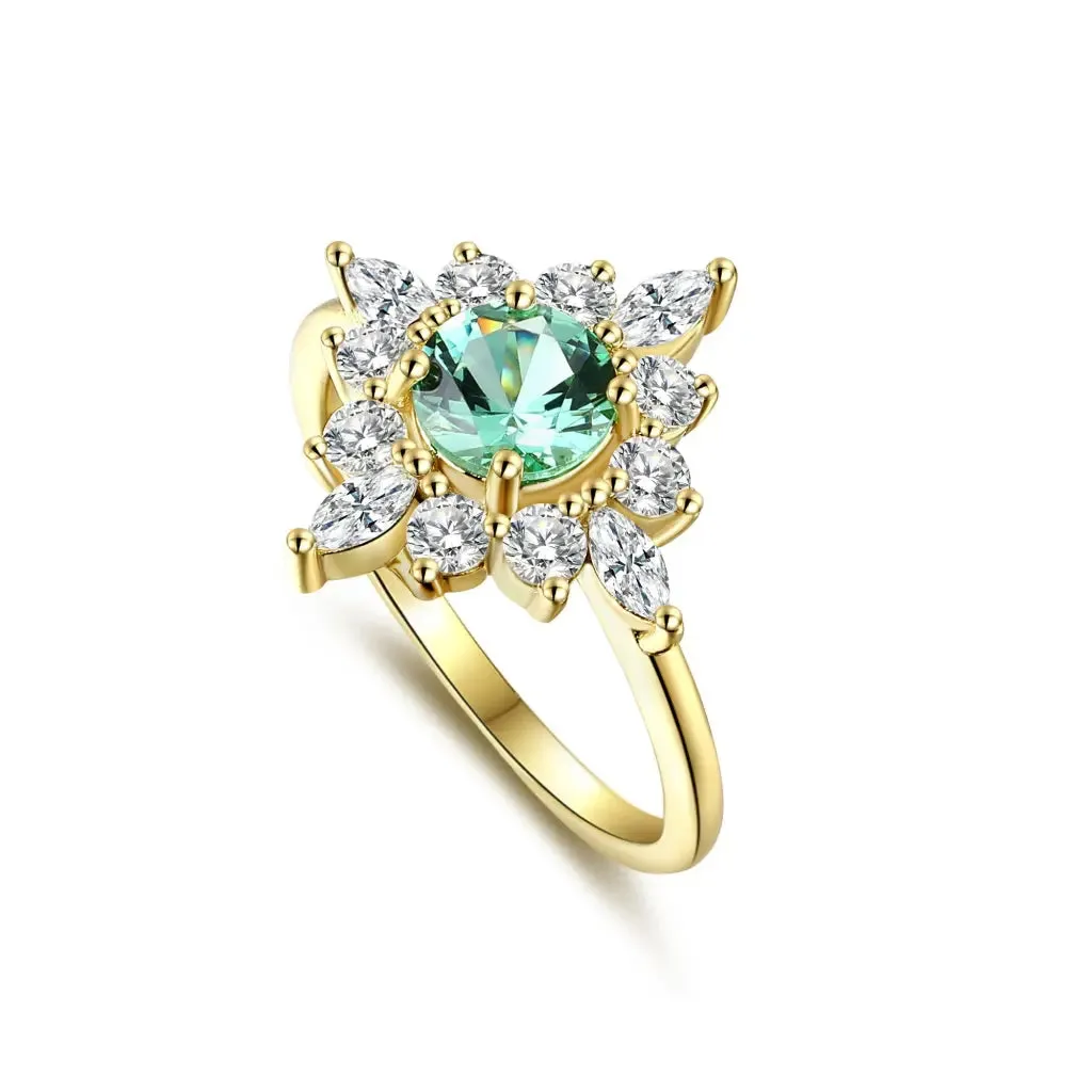 Anna Ring - Light Emerald