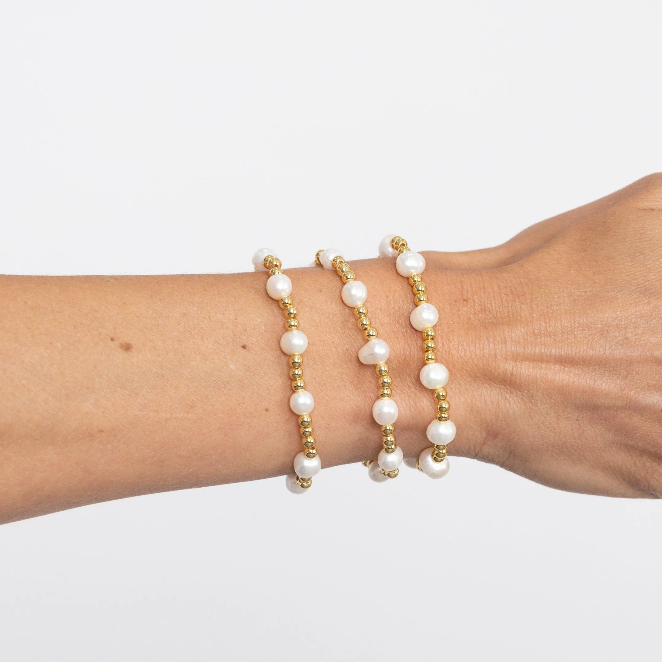 Ariel Pearl Beaded Bracelet