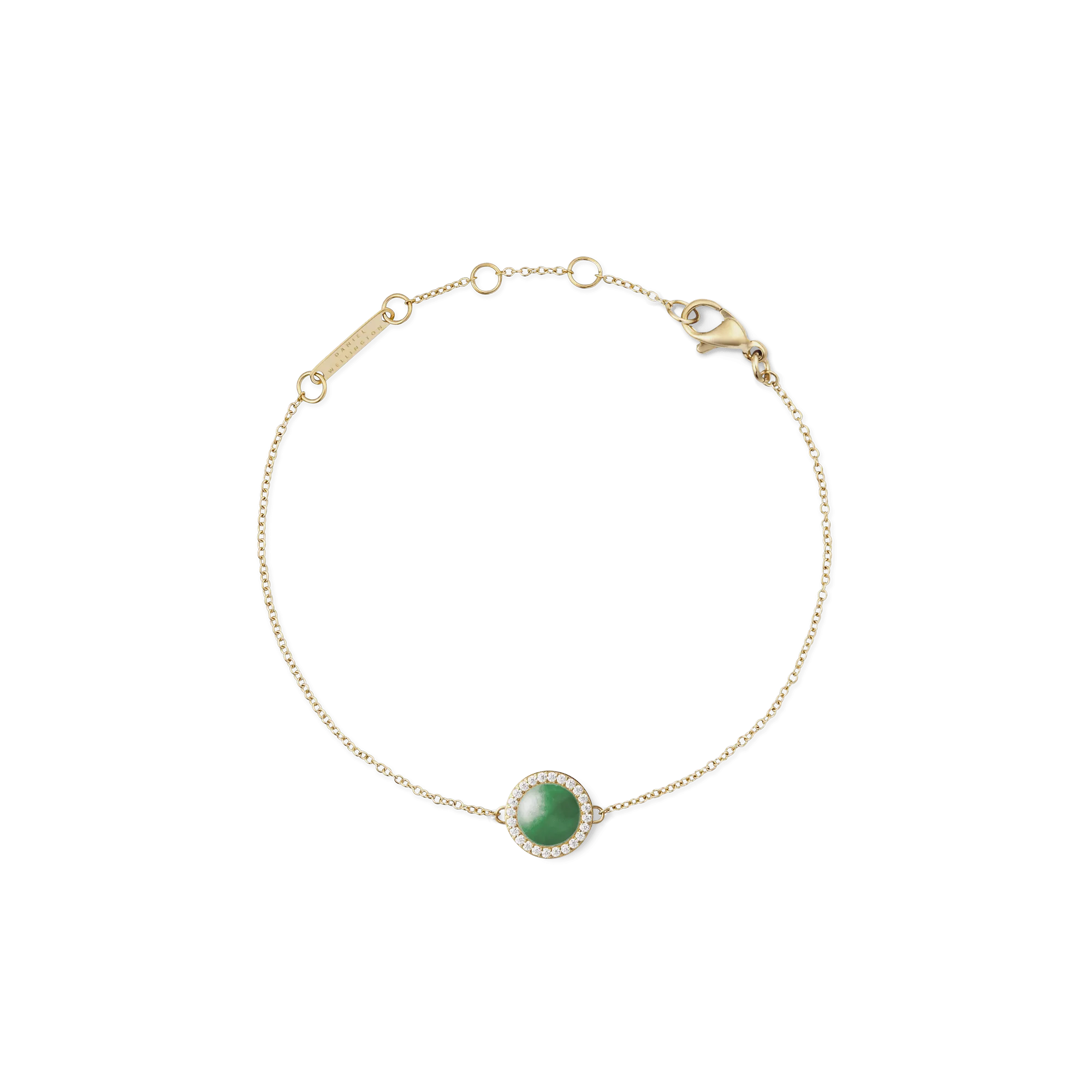 Audrey Bracelet Jade Gold