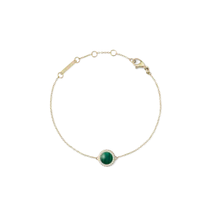 Audrey Bracelet Malachite Gold