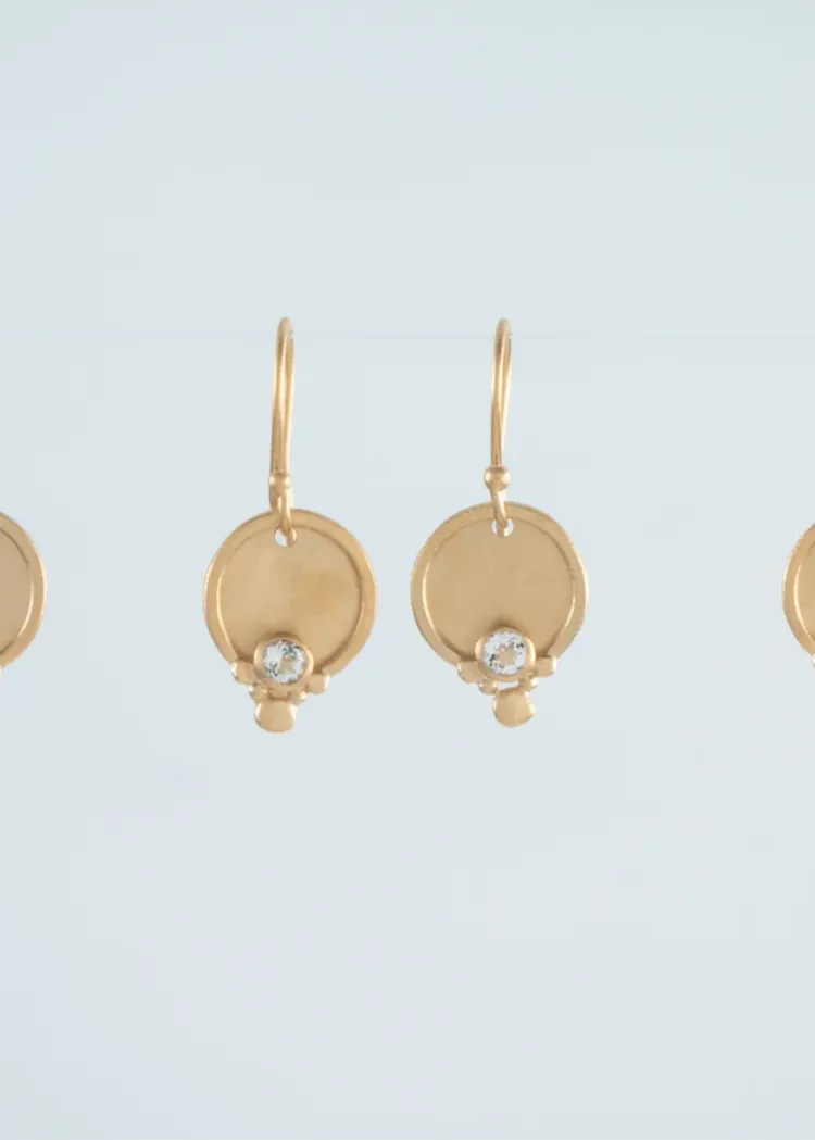 Austin Titus | White Topaz Earring