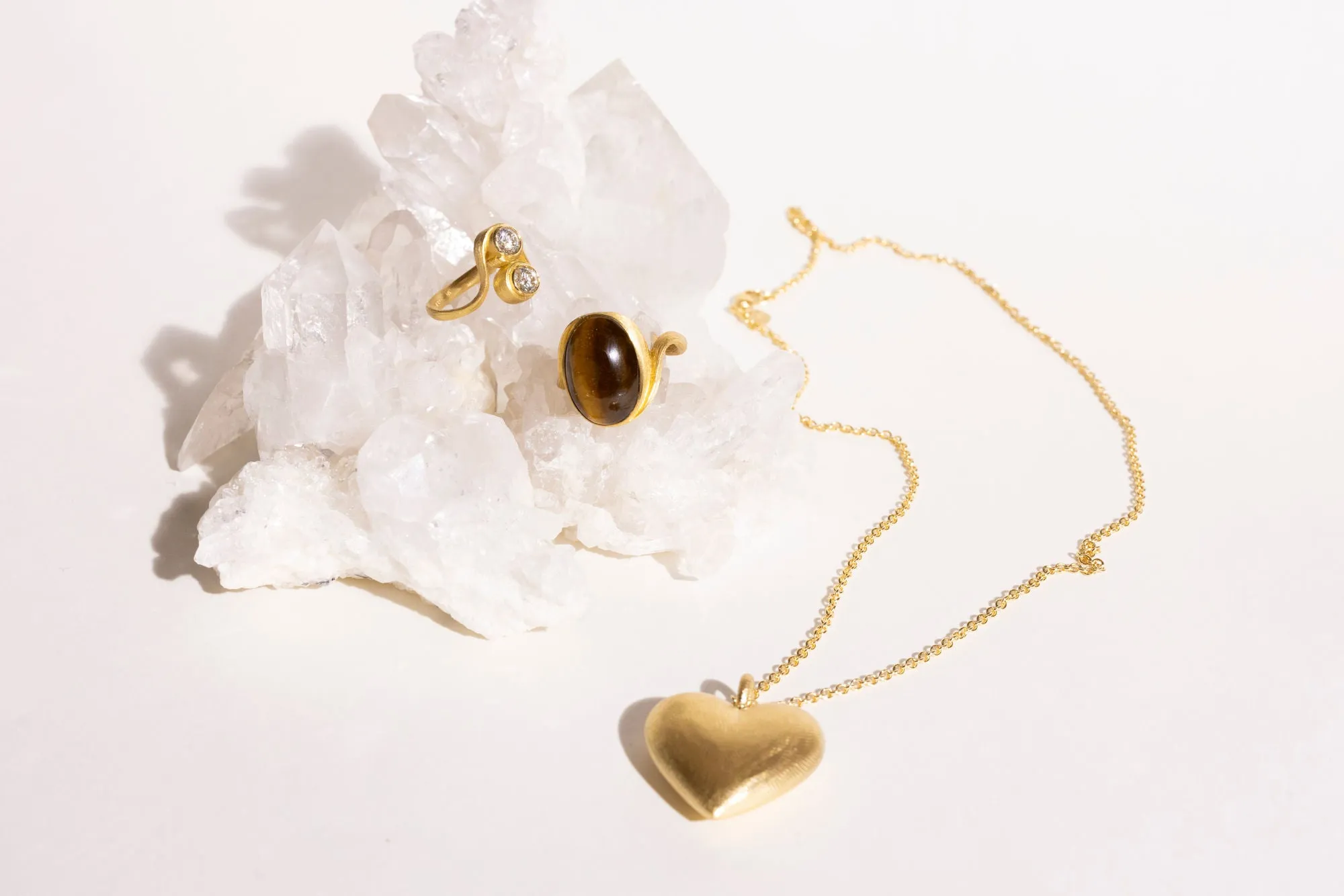 Big Heart 18K Gold Pendant