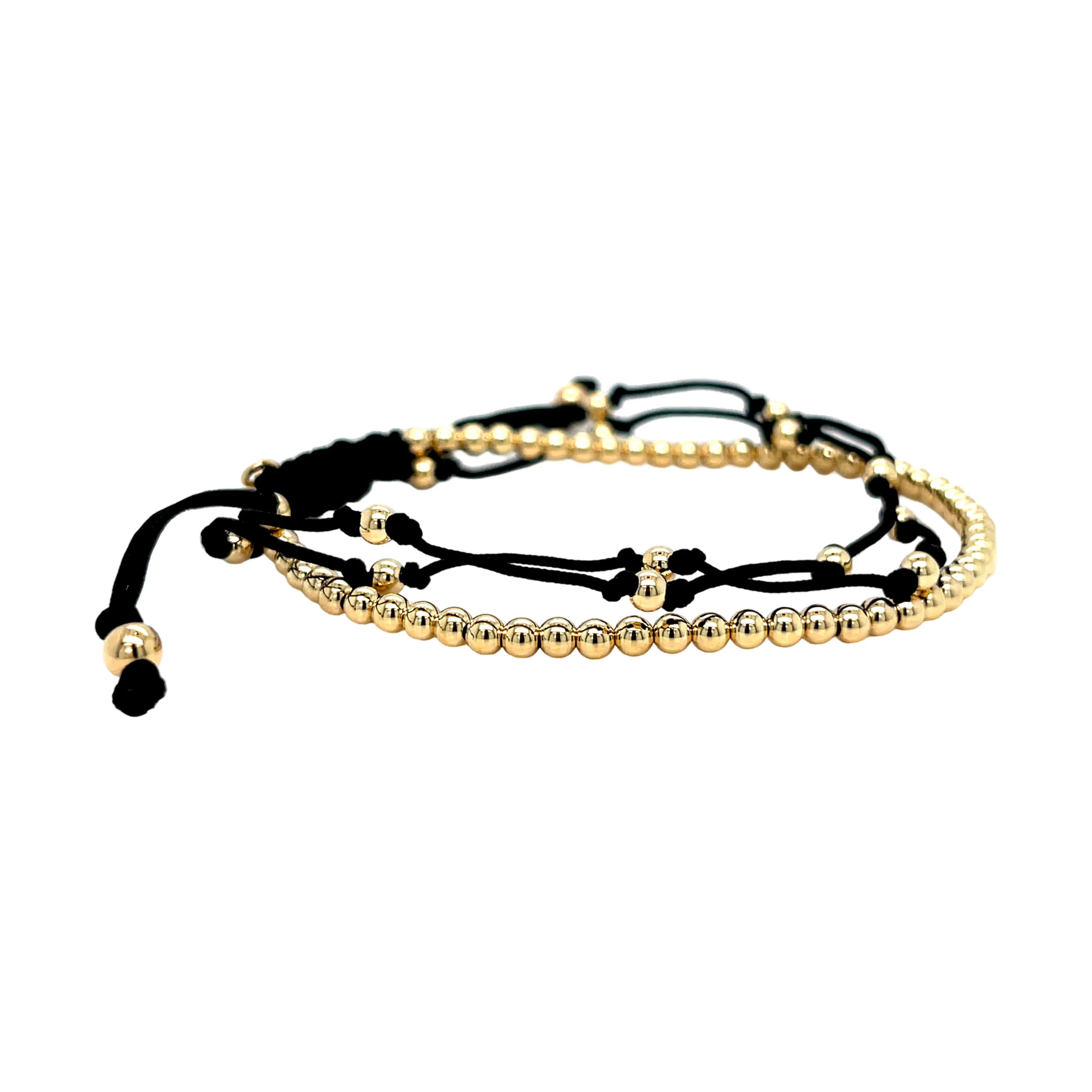 Black Trio Fortune Bracelet