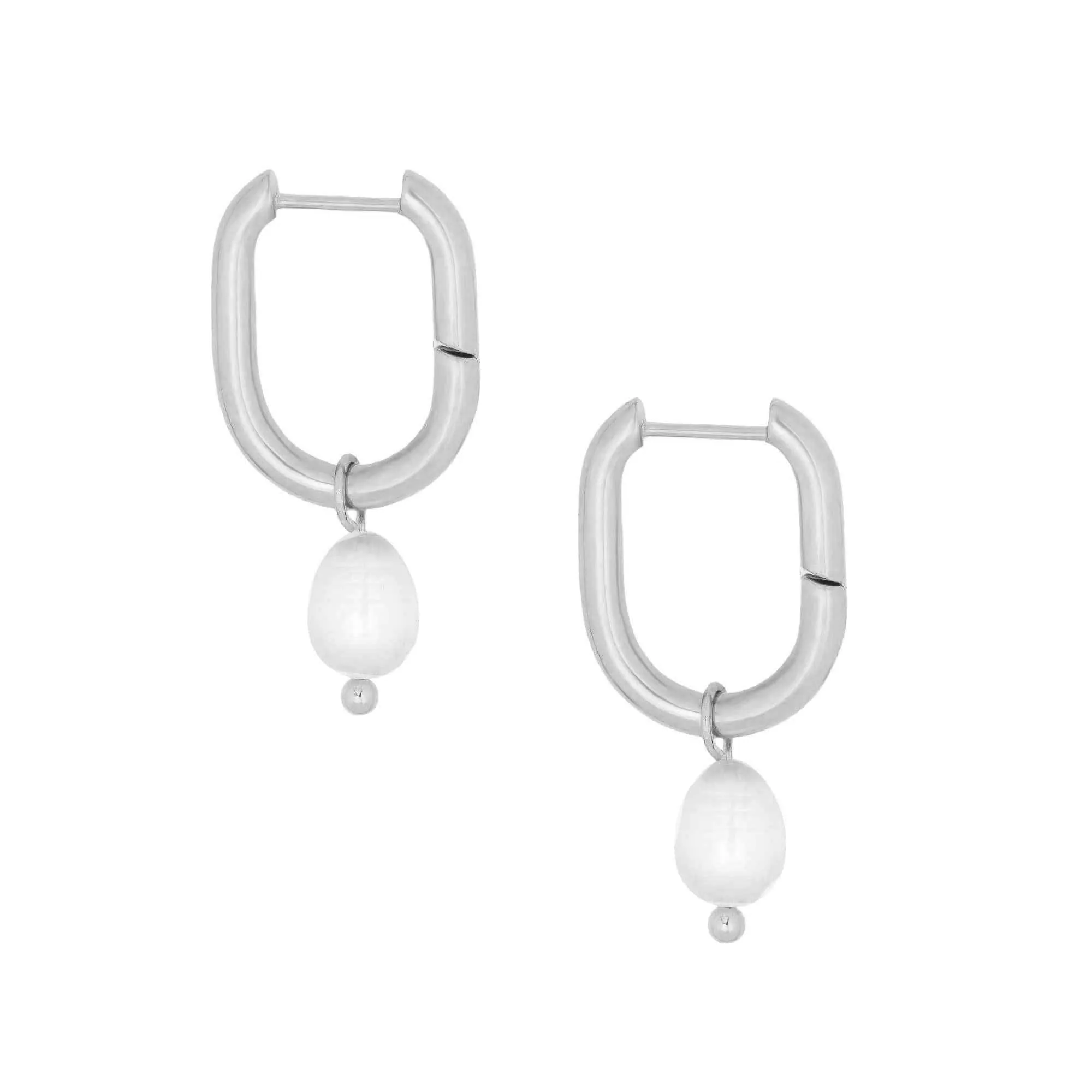 Bora Bora Pearl Hoop Earrings