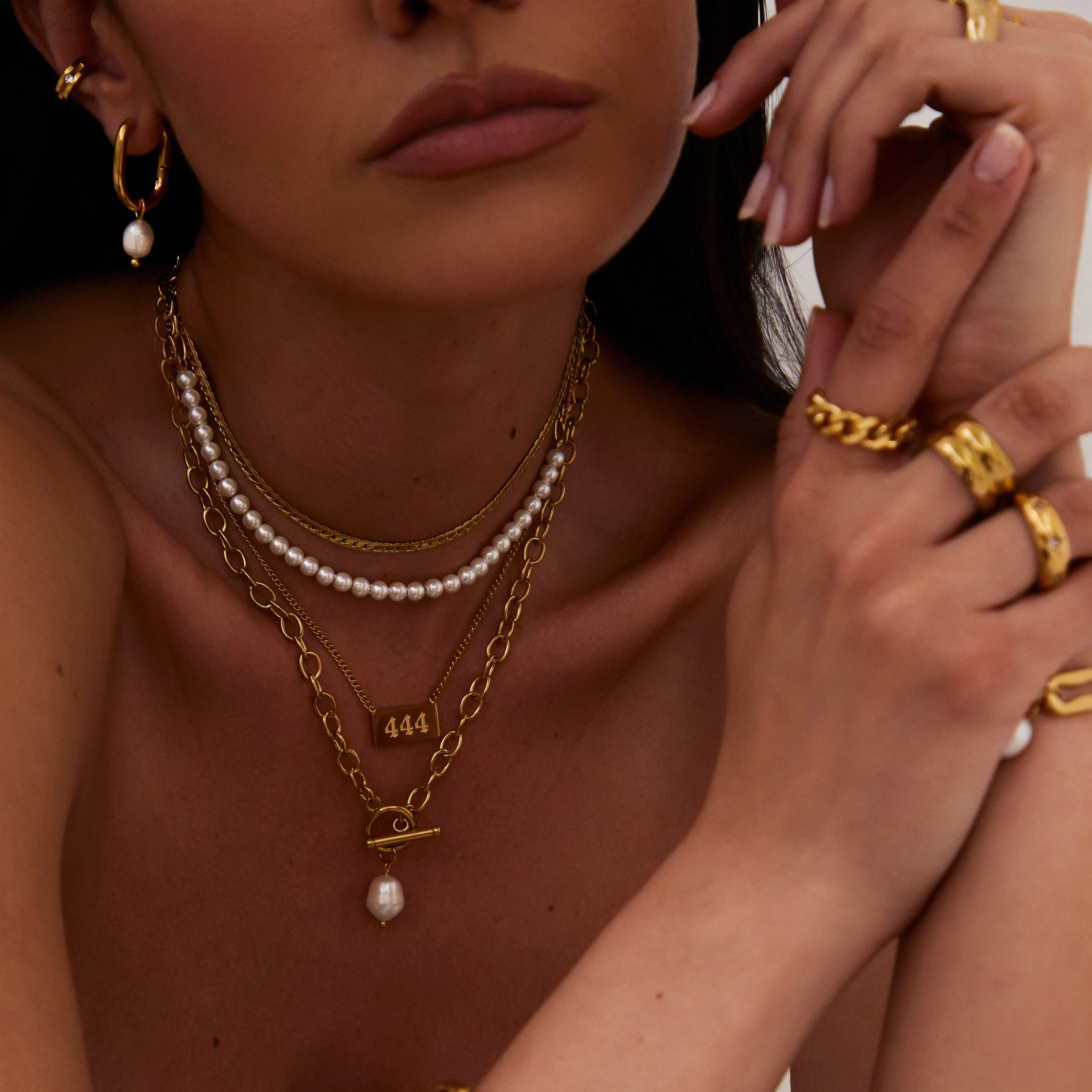 Bora Bora Pearl Hoop Earrings