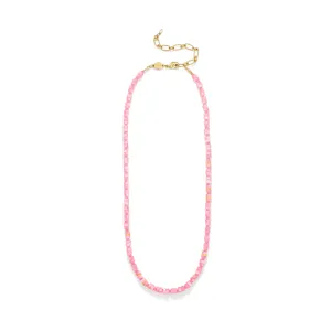 Calypso Gold Plated Necklace w. Beads & Pearl