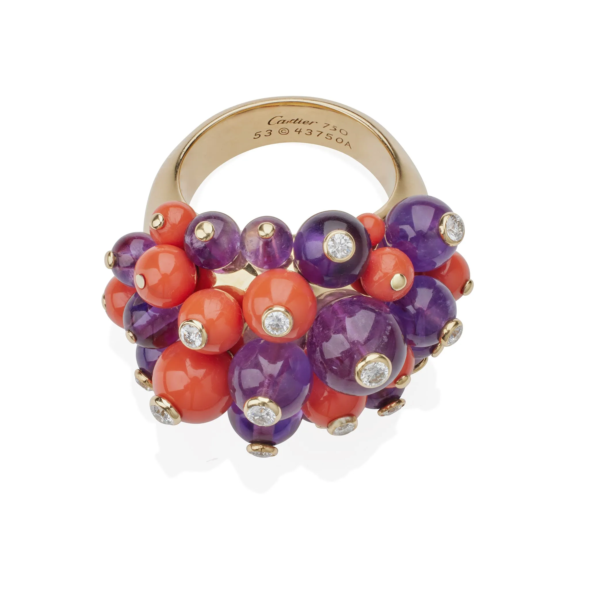 Cartier Paris "Les D??lices de Goa" Boule Ring