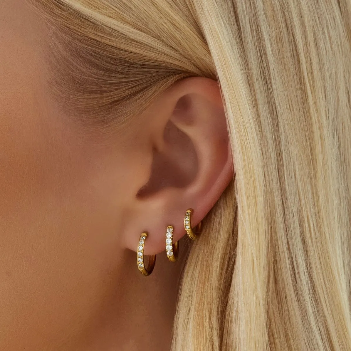Caterina Hoop Earrings