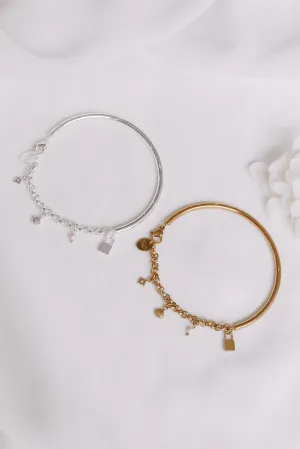 Celiine - Monogram Stainless Steel Bracelet