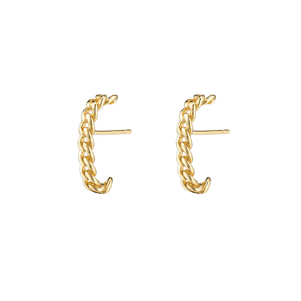 Chain Stud Earrings