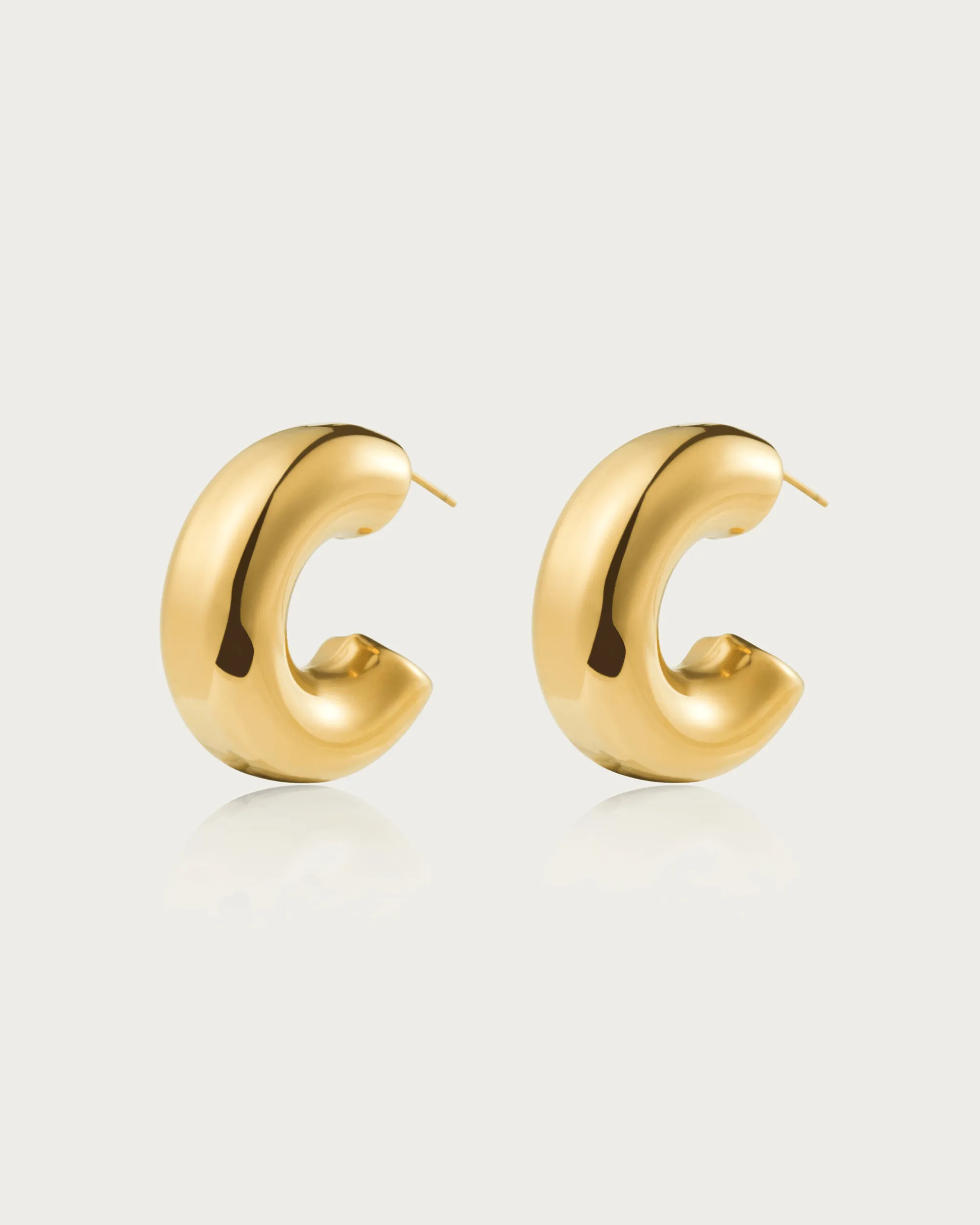 Chunky Hoop Earrings