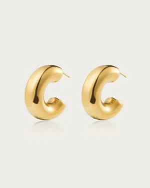 Chunky Hoop Earrings