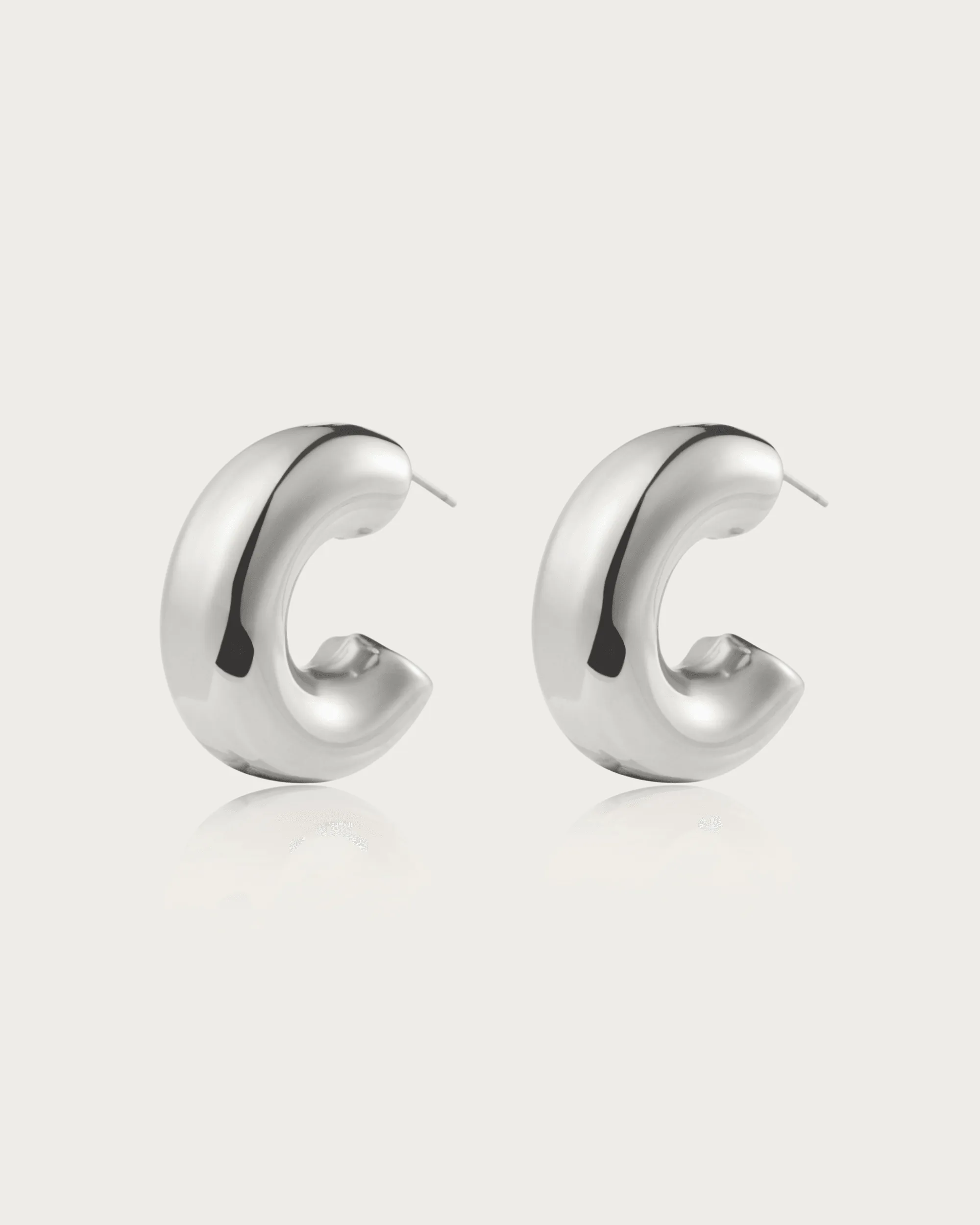 Chunky Hoop Earrings