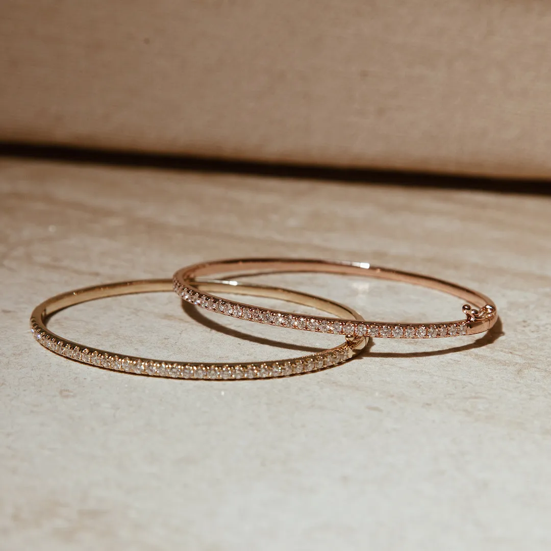 Classic Diamond Bangle