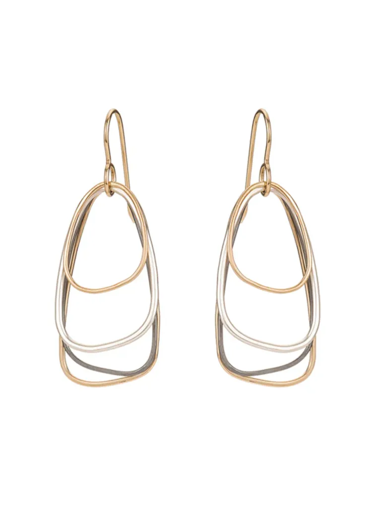 Colleen Mauer | Multi-Triangle Earring