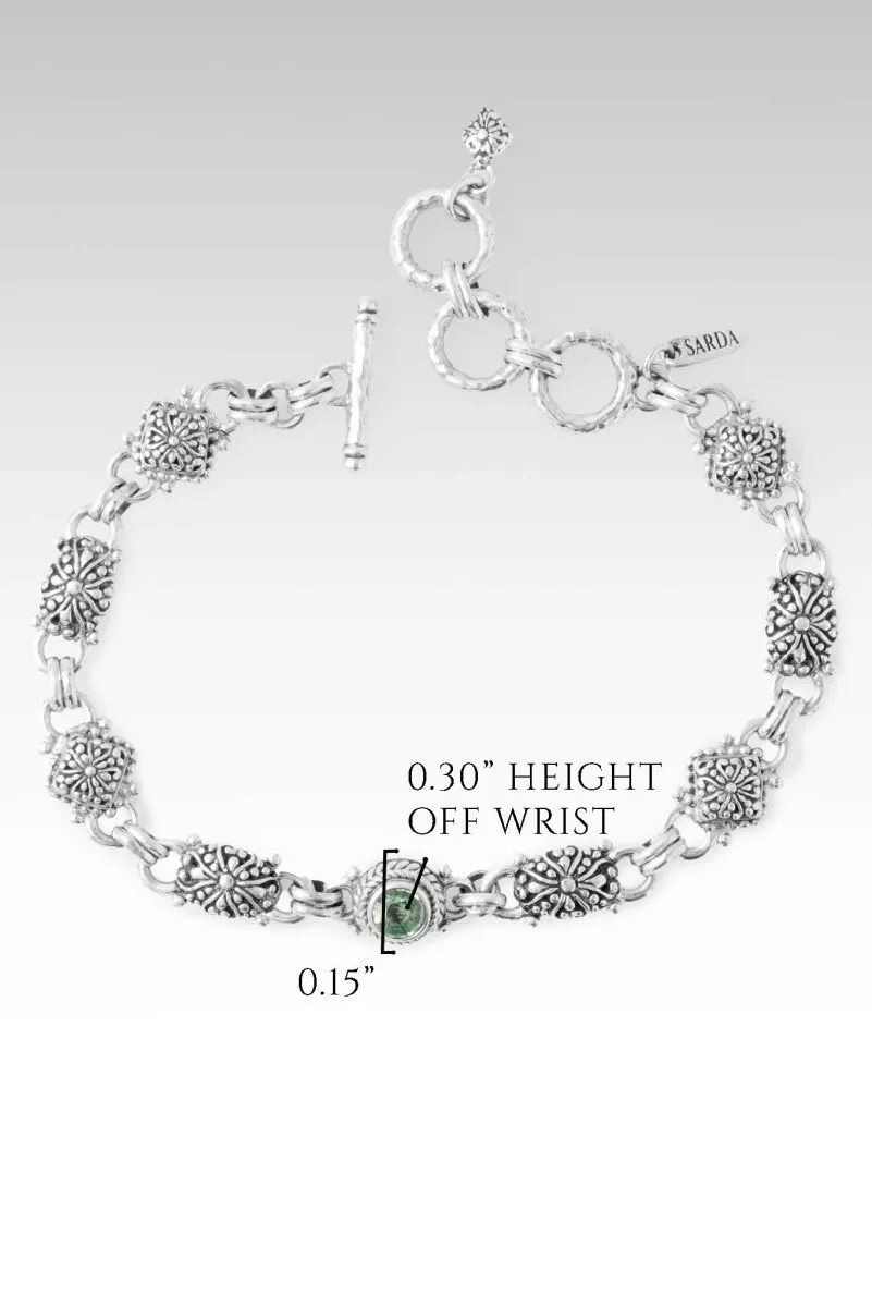 Cultivate Gratitude Bracelet? in Mint Kyanite