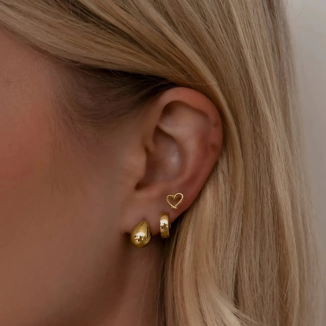 Cute Huggie Hoop Earrings