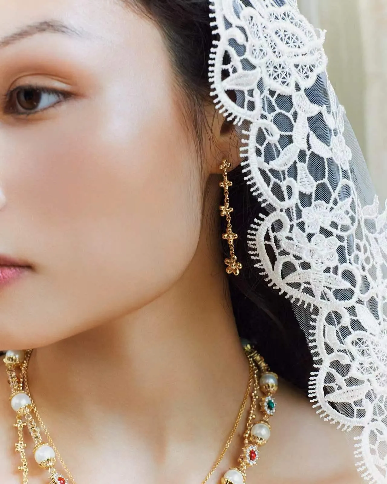 Daisy Molecule Earrings