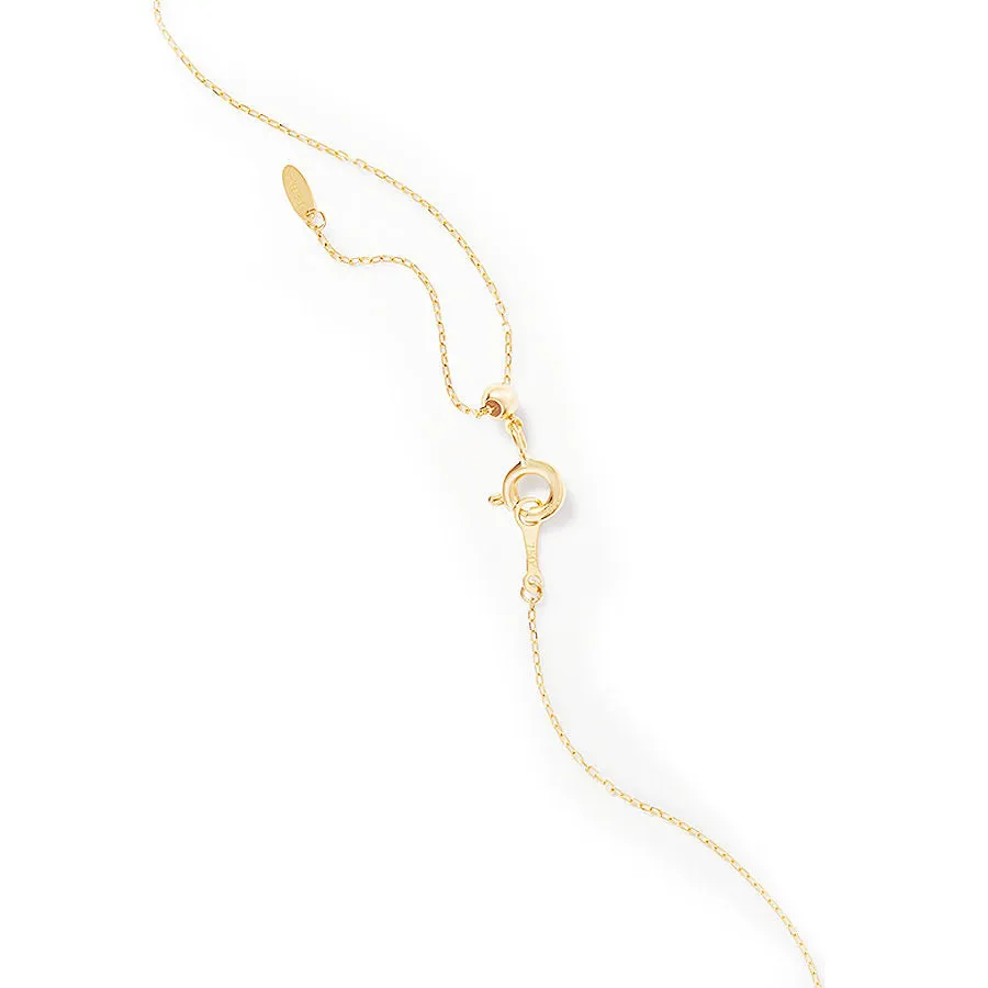 Dana?? 18K Gold Necklace w. Diamond, 0.15 ct.