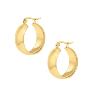 Dedication Hoop Earrings