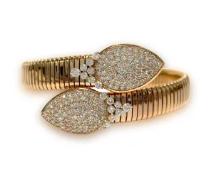 Diamond Bracelet 2.64 Cts 18K Rose Gold