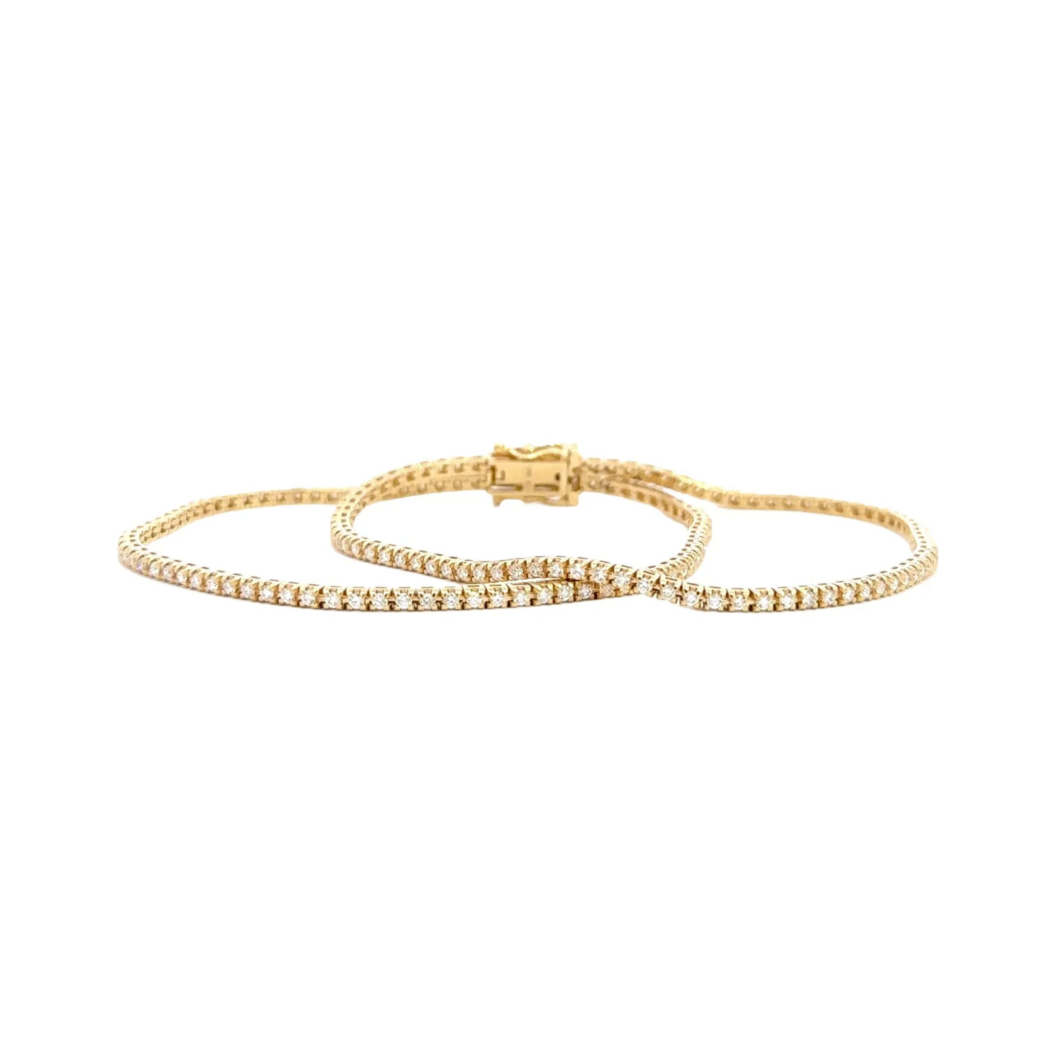 Double Diamond Tennis Bracelet