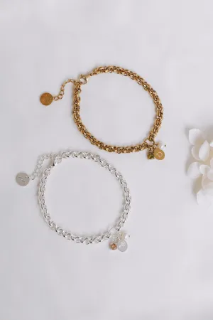 Ember - Stainless Steel Monogram Bracelet
