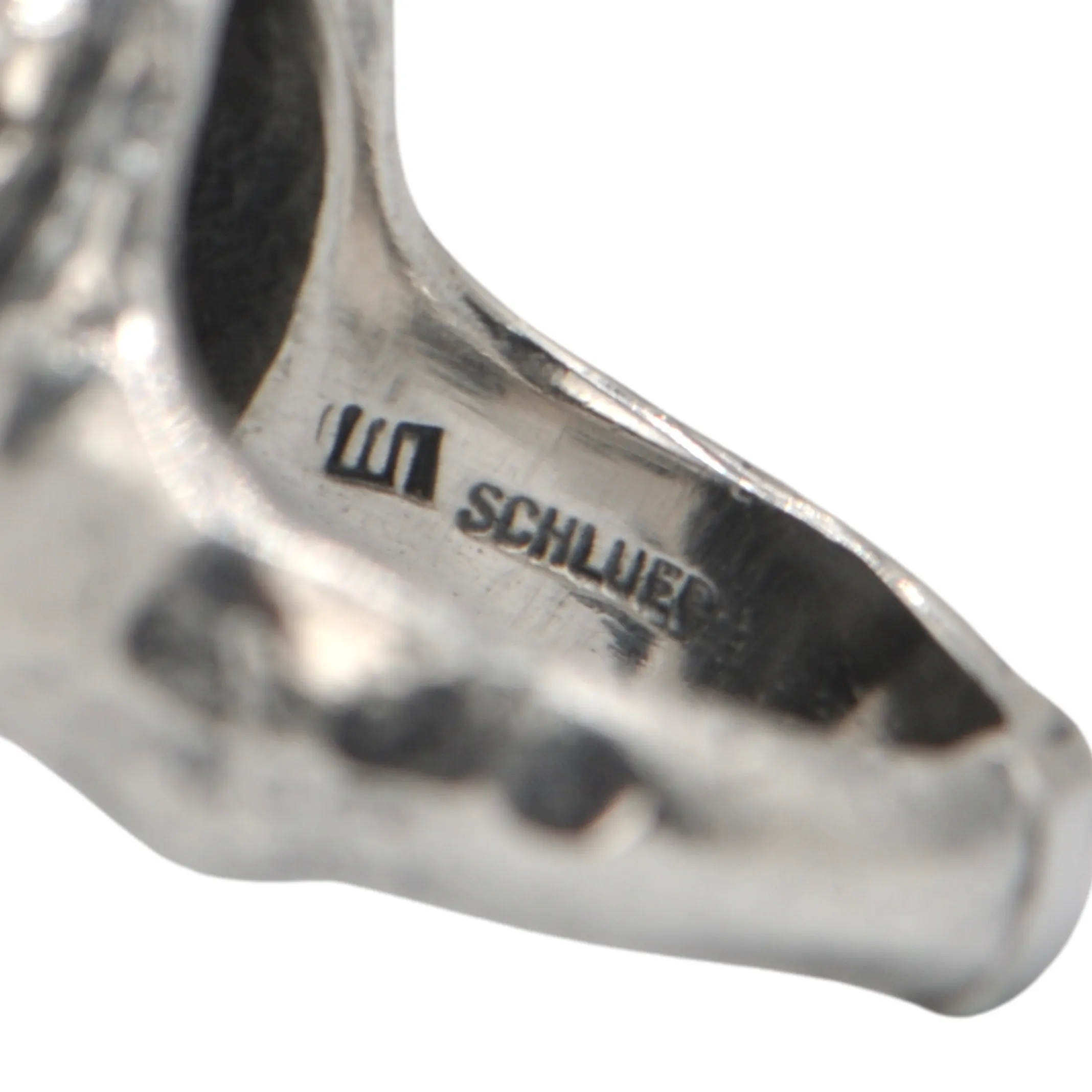 Estate Signed Walter Schluep Sterling Silver Duck Ring