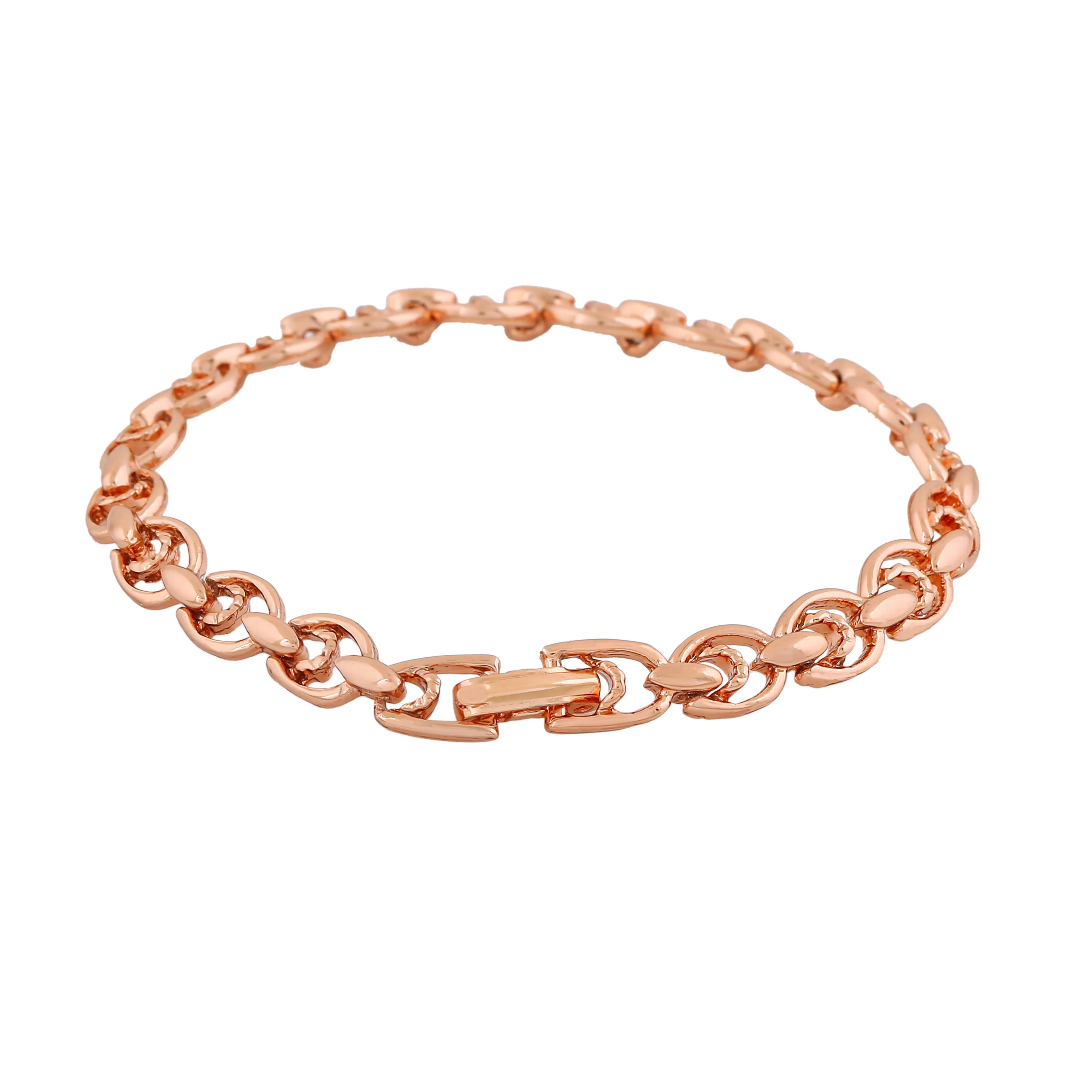 Estele Rose Gold Plated Hula Loop Bracelet for Women