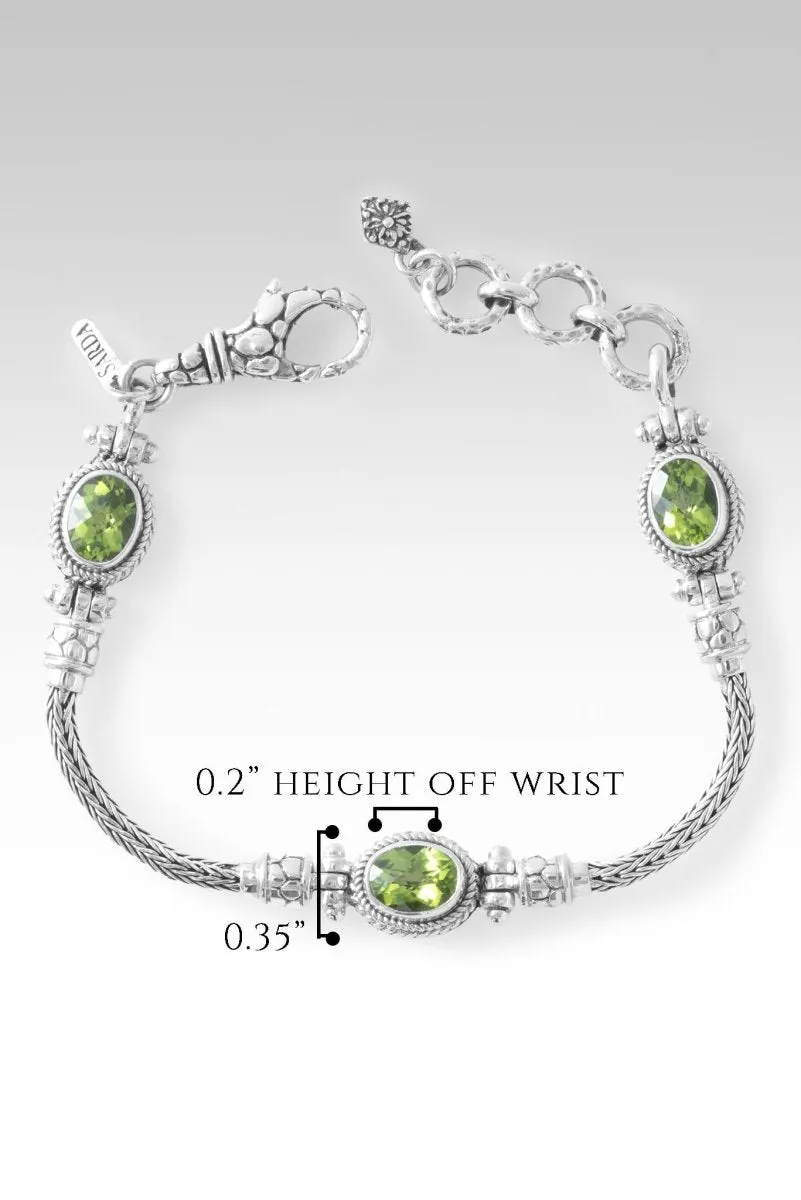 Everlasting Joy Bracelet? in Peridot