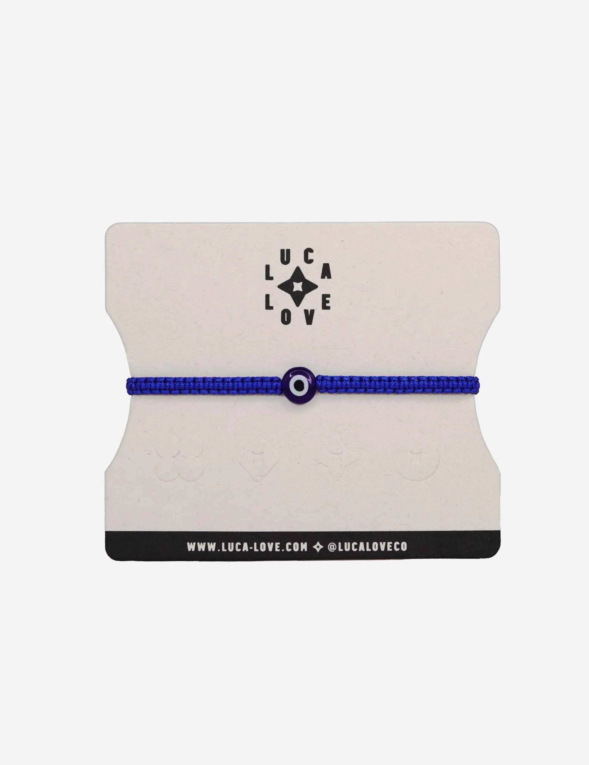 Evil Eye Blue Threaded