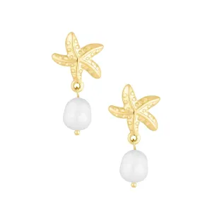 Farrah Pearl Stud Earrings