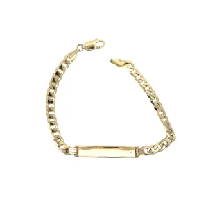 Flat Curb ID Bracelet
