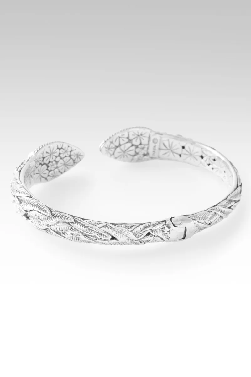 Floral Harmony Tip-to-Tip Bracelet? in Green Opal