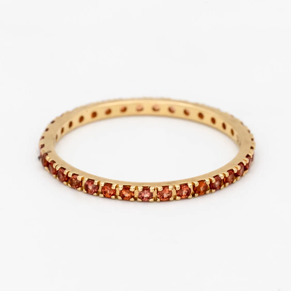 Gemstone Eternity Band