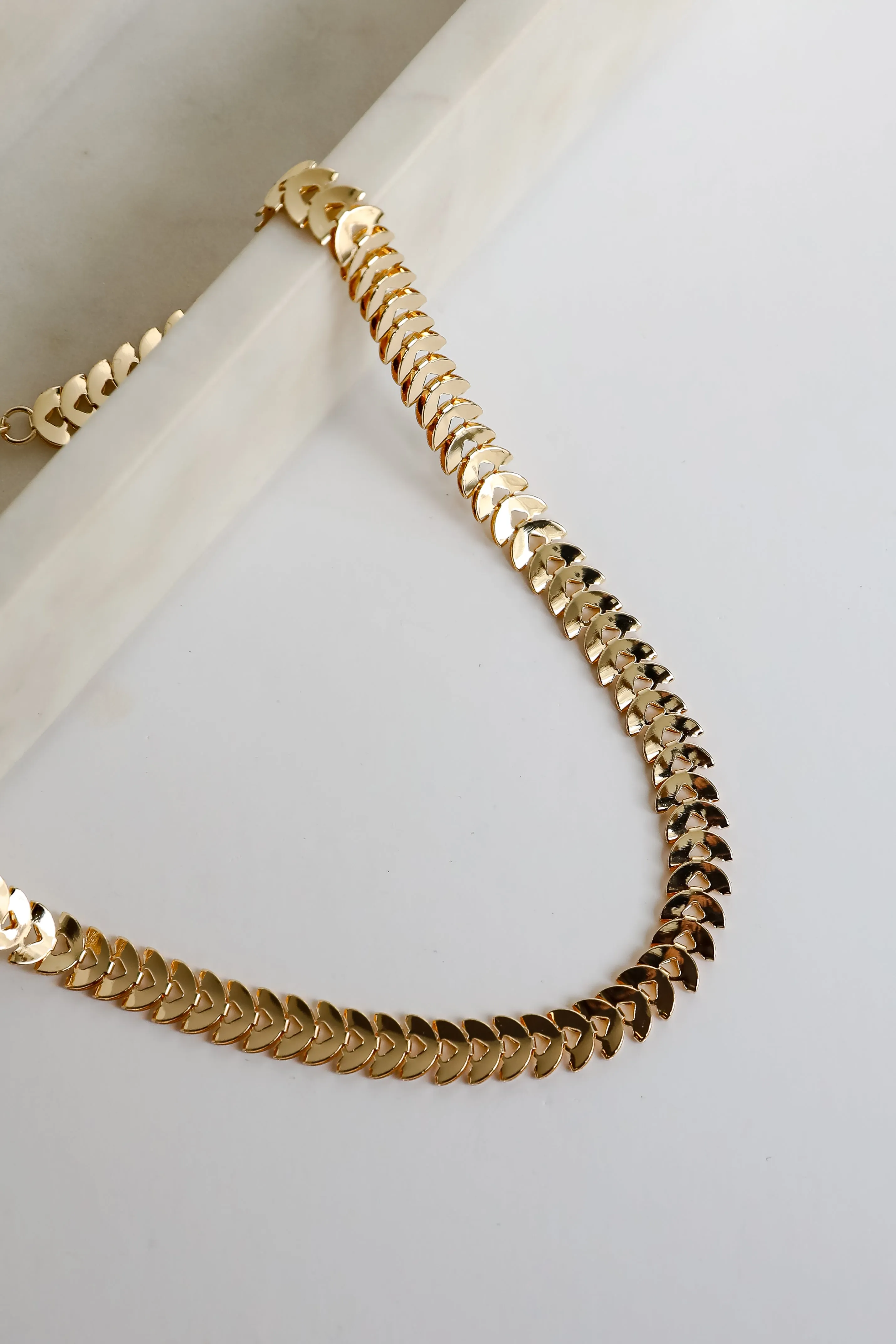 Gianna Gold Chain Necklace