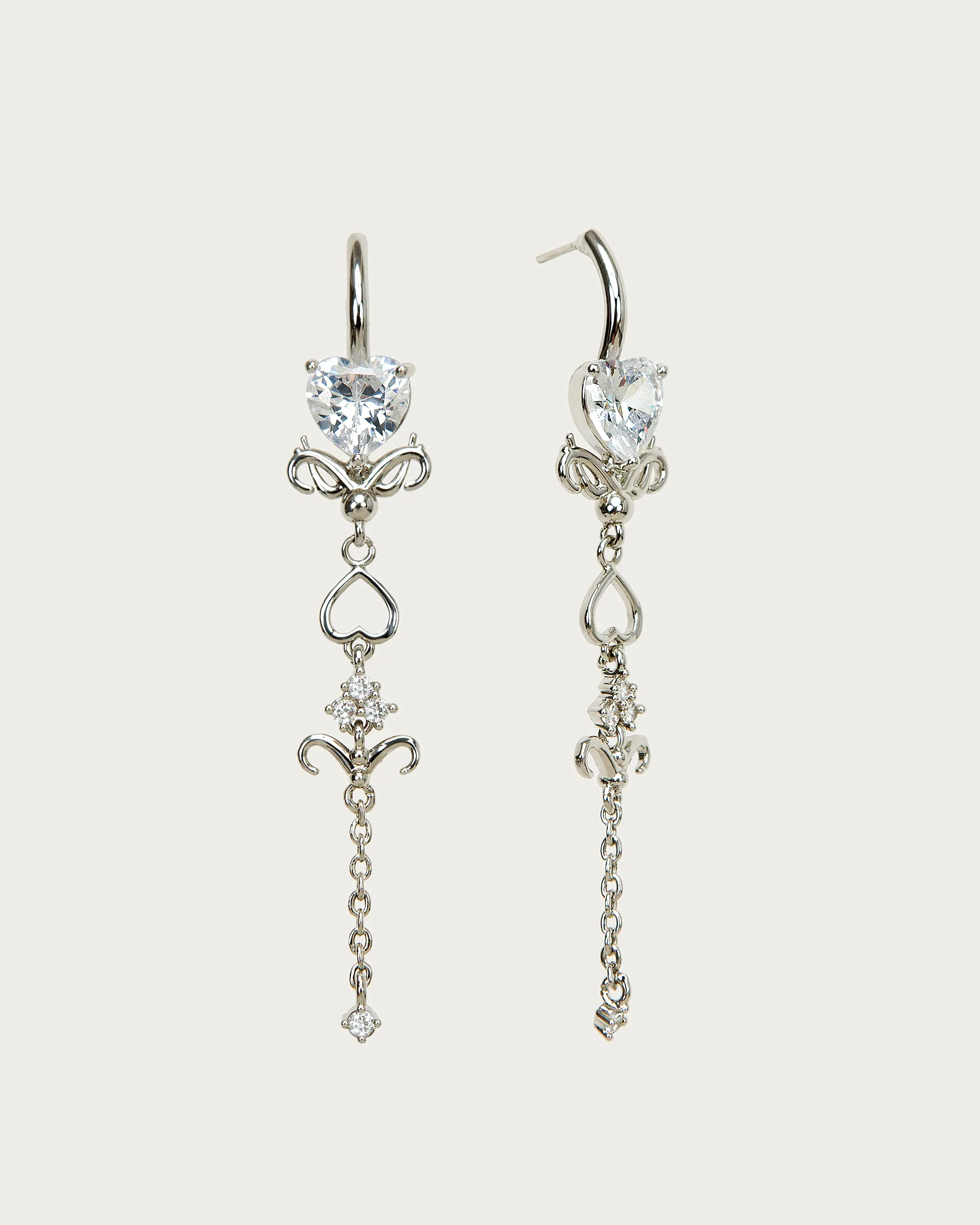 Gold Dripping Earrings