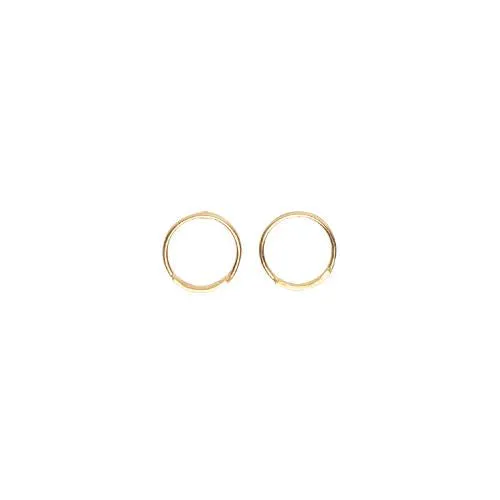 Gold Vermeil Circle Studs