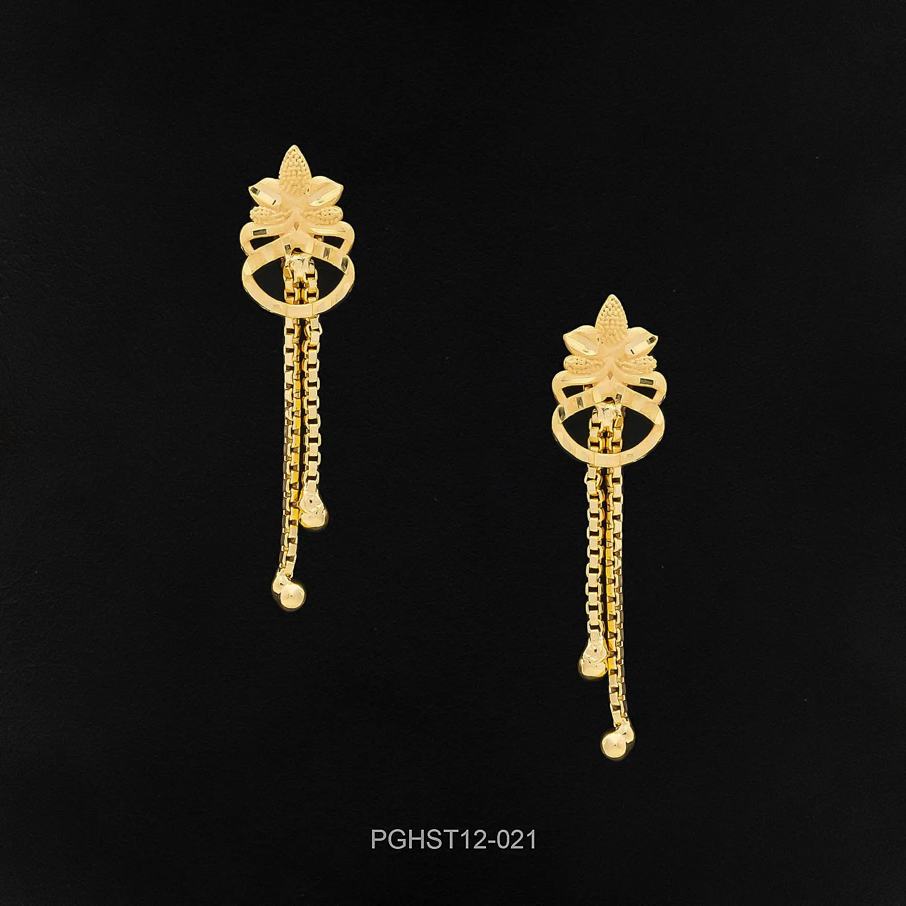 GOLDEN HANGING STUD PGHST12-021