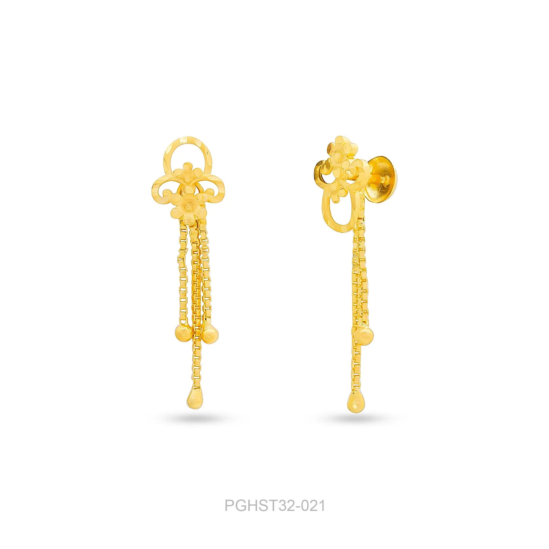 GOLDEN HANGING STUD PGHST32-021